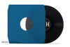12" LP Inner Sleeve blue, lined, 80gr, with angled corner cut, 700 units